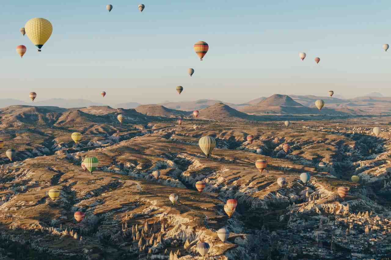 Kapadocja lot balonem